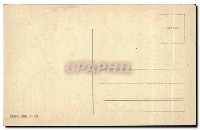 Rozenbund — in een vaas — serie 500 - 33 — Achterkant
