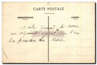 Infantaria — Os Alunos Cabots — B. A. Paris, depositado — Verso