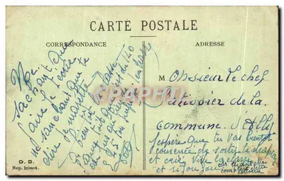 Scènes de caserne — La première visite. Service de santé — A.P. JOREL — Verso