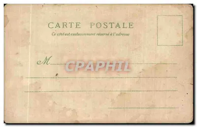 Pavilhão Real da Espanha — Exposição Universal de 1900 — Bravéle s.a. n° 871 — Verso