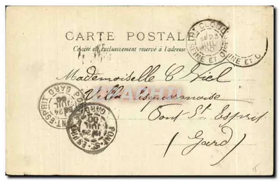 O Dinamarca — Exposição Universal de 1900 — Edições E. Le Mire, Paris, n°76 — Verso