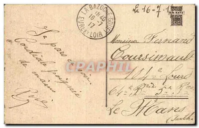 Krzyki z frontu — seria JK-2127 — wydawca nieznany — Rewers