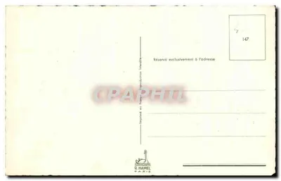 Fiolety, mimozę i hawory — Szczęśliwego urodzinowego dnia — R. HAMEL PARIS — Rewers