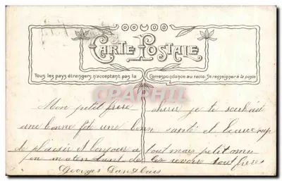 Kwiaty i ptaki — Dobra zdrowie — Wydawca L. DOLISSENT, n°3927 — Rewers