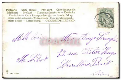Roseblüten — Freundschaft — Verlagsreihe 2834 — Rückseite