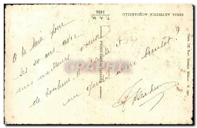 Bouquet de lilas — wydawnictwo TAM — seria 1484 — Rewers
