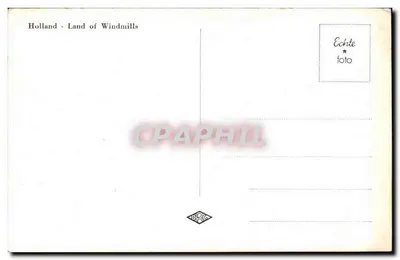 Mulino a vento — Olanda — editore DRE — Verso