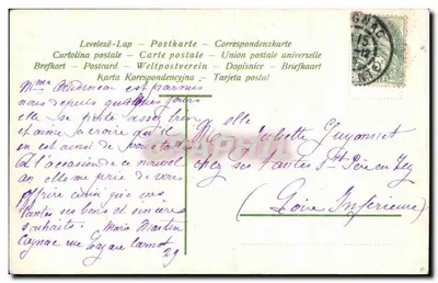 Ptaki i kwiaty — Wesołych Świąt — wydawca nieodczytelny — Rewers