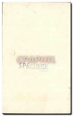 Crucificação — Maria e Maria Madalena — Moirard & Sœur D'Ulpie, Paris, N°117 — Verso