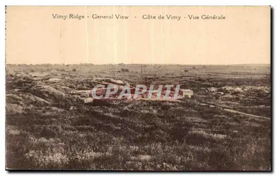 Côte de Vimy - Vista Geral
