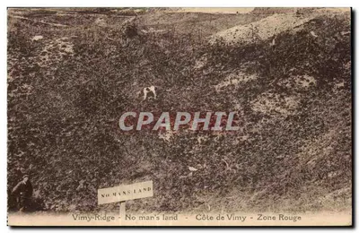 Zona Vermelha - Côte de Vimy — Território sem dono — Vimy-Ridge