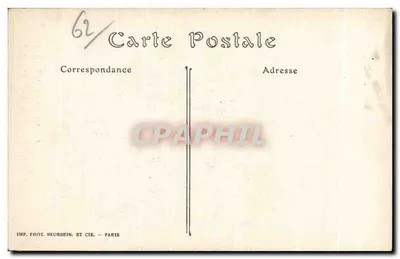 HESDIN (P.-de-C.) — O Interior da Igreja — Imp-Lib. HERSAY — Verso