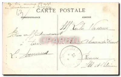 Le Gorge di Chouvigny — Vicino a Châteauneuf-les-Bains — Edizione Faure-Nony, buralisti — Verso