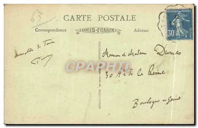 Ambert — Widok ogólny — L'Auvergne Illustrée, n°4 — Rewers