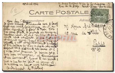 Berck-Plage - Il Grand Casinò - LL — Verso