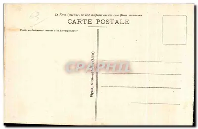 Le Mont-Dore — O Casino — A Auvergne Pittoresca — n° 3210 — Verso
