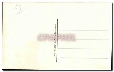 Le Mont Dore — Casino e Parque — editor C.A.P. Strasbourg, n°78 — Verso