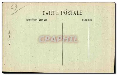 Le Mont-Dore — Chalety i wille widziane z kasyna — LL — Rewers