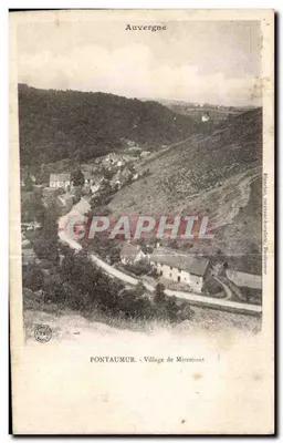 Pontaumur - Villaggio di Miremont — Auvergne