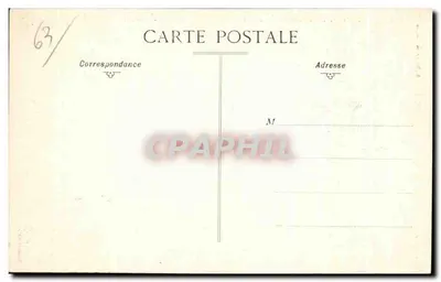 Panorama de ROYAT-les-BAINS (P.-de-D.) — n° 583 — Editor: Véronique du Jura — Verso