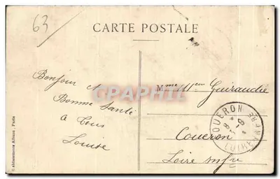 Royat — Vista pittoresca — E.A. — Verso