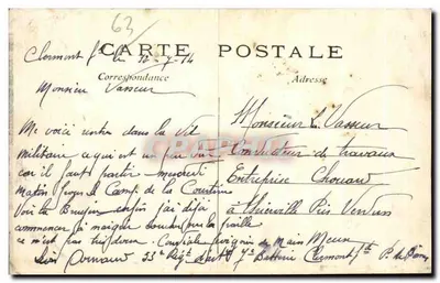 Royat-les-Bains (P.-de-D.) — Vue du Parc et les nouveaux Hôtels — Rewers