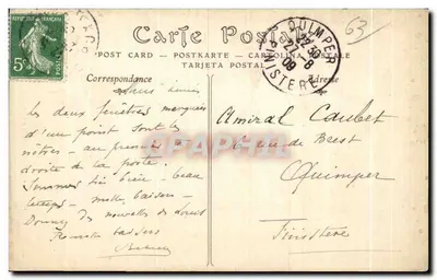 Royat — Grand Hôtel du Parc-et-Mer — Editor: Berteille & De Nille, n°36 — Verso