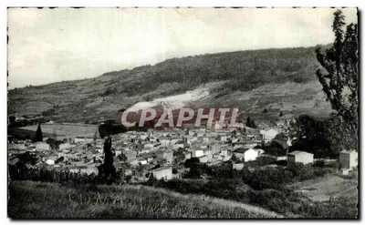 Villaggio in pianura — vista panoramica — numero di serie non leggibile