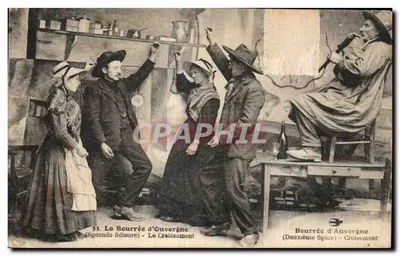 Het Bourrée d'Auvergne — Sgoundo fidioure — Le Croisésoment — uitgever Croisement, n°33