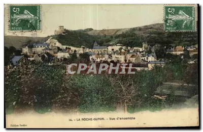 La Roche-Guyon — Vista panoramica — Edizione Sextier, n°14
