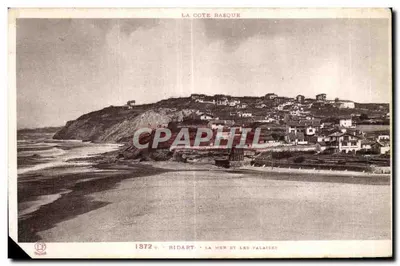 Bidart — O mar e as valaise — 1872 T