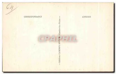 Cambo-les-Bains (Basses-Pyrénées) — 'Arnaga' — Edizione Studio — Verso