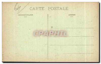 CAMBO-les-BAINS - A Igreja e a Montanha — Marcel Delboy, fototipia, Bordeaux — Verso