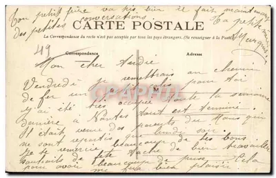 Champtoceaux (M.-et-L.) — Il Castello — Fototipia Vassallet & Cie — Verso
