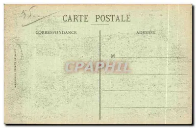 Revigny (Meuse) — Rue de la Paix após bombardeio de 6 a 12 de setembro de 1914 — A. Hambert, foto-editora St-Dizier — Verso