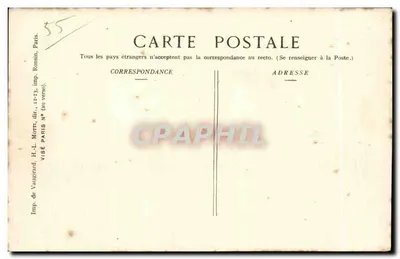 Ruínas de Revigny — Editor Pays de France, n° 122 — Verso