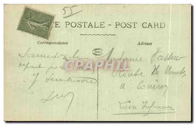 Verdun — Caserne Niel — Quartel de Infantaria — La Pensée — Verso