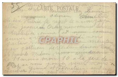 Verdun - O Cemitério Militar de Glorieux — editor não visível — Verso