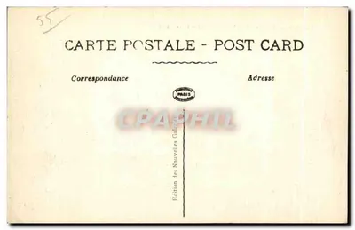 Bitwa pod Verdun — Znany Fort Vaux — Wydawnictwo Nouvelles Galeries, Paryż — Rewers