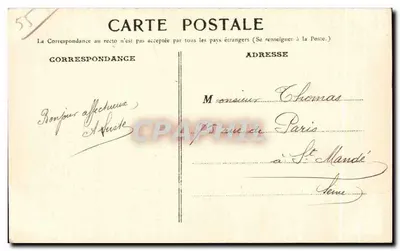 Porta e Posto do Puty — Verdun — Edição R. Vacher, Verdun — Verso