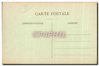 Verdun — Kathedraal en Meuse — Moderne ansichtkaart — Achterkant