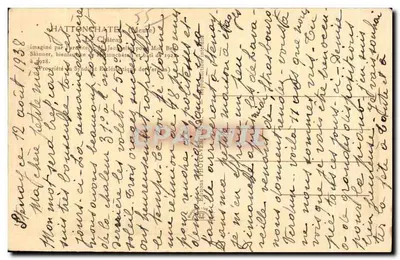 Castelo de Hattonchâtel — Meurthe-et-Moselle — Editor: Editions Phototypies Skinner — Verso