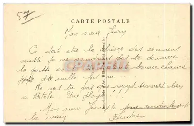L'ÉTANG de HASS ELFURTH — Bitche Plage — Drukarnia Art Héliot (Moskwa) — Rewers
