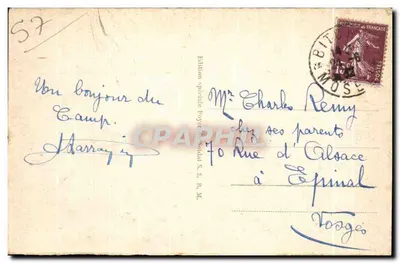 Bitche - Le Camp - Vue générale — Édition spéciale Roya - S.S.R.M. — Rewers