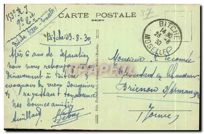 Bitche Camp (Mosella) — Widok ogólny — Wyd. H. Lebouy — Rewers