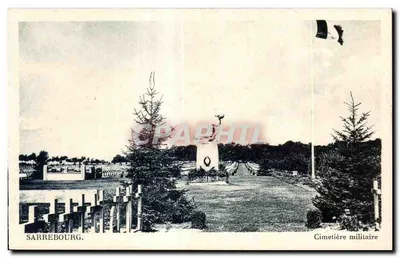 Sarrebourg — Cemitério militar — editor desconhecido, número de série não visível