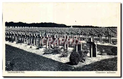 Sarrebourg — Cemitério Militar — editor não visível