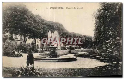 Sarrebourg - Praça da Liberdade — editor desconhecido, n°7