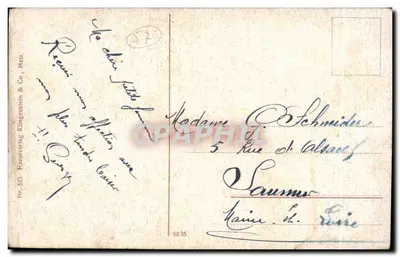 Mett. Główne Dowództwo — Wydawca: Kunstverlag Klingenstein & Co. nr 503 — Rewers