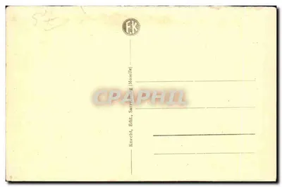 Vale da Zorn — No fundo, as Ruínas do Castelo de Lutzelbourg — Knecht, Edit., Sarrelburg (Moselle) n°1098 — Verso
